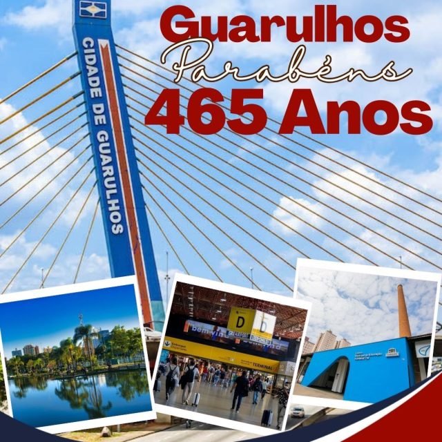 Parabéns Guarulhos!

Hoje nossa cidade completa 465 anos. Município que cresce a cada dia, gerando oportunidades e acolhendo pessoas de diversos pontos do País e do mundo. 

Seguimos juntos na construção e fortalecimento desta grande cidade!

#RodovTruck #Guarulhos #Guarulhos465Anos