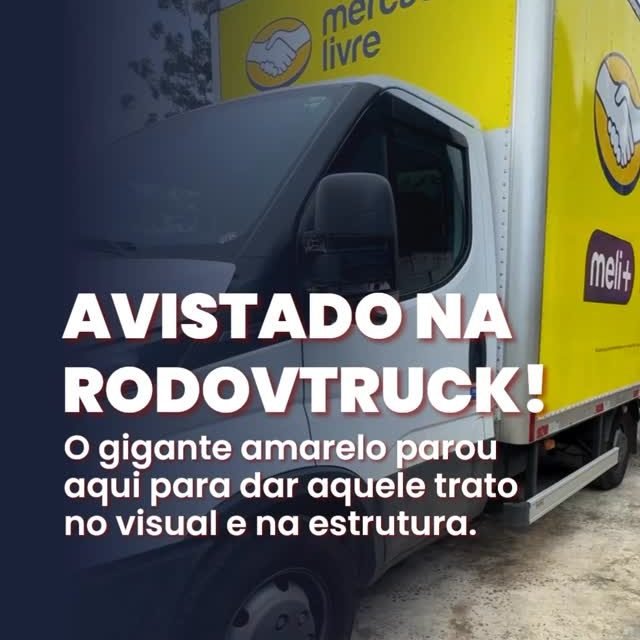 Onde a logística do Brasil faz uma parada estratégica! 

Não é apenas manutenção, é a garantia de que a carga chegue no prazo e com segurança. 

O Mercado Livre exige o máximo de eficiência, e na Rodovtruck entregamos o padrão que o trecho pede: reforma de baú e manutenção estrutural de alto nível.

Se o gigante amarelo confia, você também pode confiar. 

Quer deixar seu caminhão pronto para o trecho? 

Clique no link da bio ou mande um Direct agora e peça seu orçamento!

VOCÊ VIU UM DESSE HOJE?

Compartilhe e comente em qual cidade você está rodando agora!

#Rodovtruck #MercadoLivre #ReformaDeBau #Logistica #Caminhoneiro