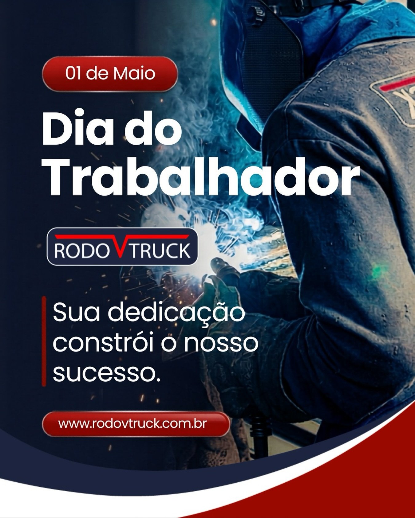 O progresso do país passa pelas mãos de quem não tem medo de trabalho pesado.

Na Rodovtruck, nosso maior orgulho é preparar e reformar o instrumento de trabalho de tantos brasileiros que movem a nossa economia. 

Hoje, a nossa homenagem é para você, trabalhador, que transforma esforço em resultado todos os dias.

Parabéns por todas as conquistas! 

#DiaDoTrabalho #Rodovtruck #ImplementosRodoviarios #ReformaDeCarretas #Transporte