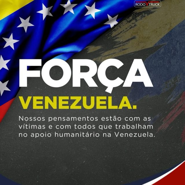 Força, Venezuela.

Nós, da Rodovtruck, manifestamos nossa profunda solidariedade ao povo venezuelano diante do trágico terremoto que atingiu o país. 

Nossos pensamentos estão com as vítimas, suas famílias e com todas as equipes de resgate, médicos e motoristas que estão trabalhando incansavelmente nas estradas e cidades para levar ajuda humanitária neste momento tão difícil.

Que a força e a união guiem a reconstrução do país. 

Toda a nossa solidariedade.

#Solidariedade #ForçaVenezuela #Venezuela #Rodovtruck
