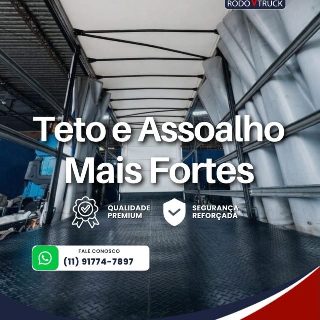 Aumente a vida útil do seu sider com quem entende de reforma e manutenção pesada! 

O teto impermeável e o assoalho reforçado da RodoVTruck garantem proteção máxima para a sua carga. Evite imprevistos na estrada e mantenha a sua frota a rodar com total eficiência.

Faça a sua cotação pelo WhatsApp: (11) 91774-7897.

RodoVTruck — Qualidade e Segurança em Implementos Rodoviários.

#Sider #ReformaDeCarretas #AssoalhoReforcado #TetoParaSider #ManutencaoDeFrotas RodoVTruck